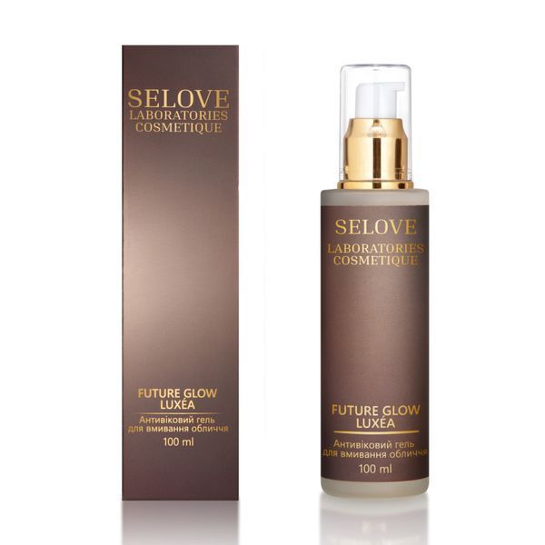 Антивіковий гель для вмивання обличчя SELOVE FUTURE GLOW LUX&Eacute;A 100 мл luxea_gel фото