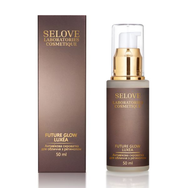 Антивікова сироватка для обличчя з ретинолом SELOVE FUTURE GLOW LUX&Eacute;A 50 мл luxea_serum фото