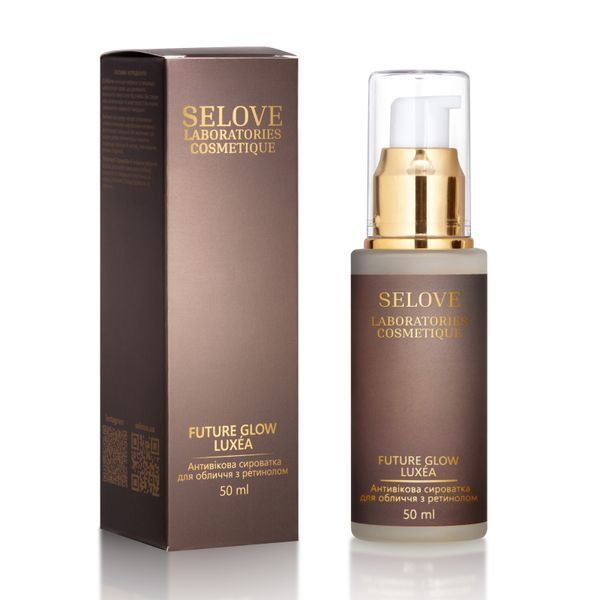 Антивікова сироватка для обличчя з ретинолом SELOVE FUTURE GLOW LUX&Eacute;A 50 мл luxea_serum фото