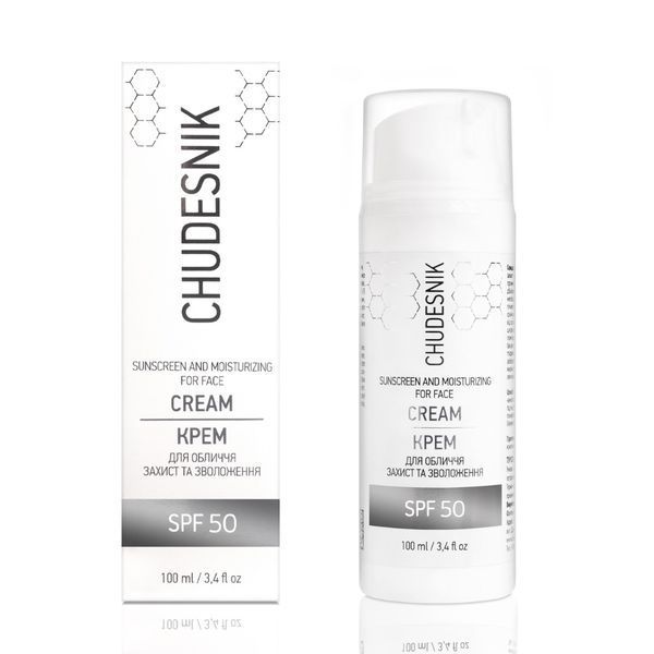 Крем для обличчя Захист та зволоження з SPF-50 CHUDESNIK 100 мл ch_cream_spf50 фото